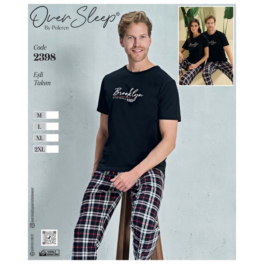 2398 OVER ERKEK SÜPREM EŞLİ TAKIM(M-L-XL-XXL)