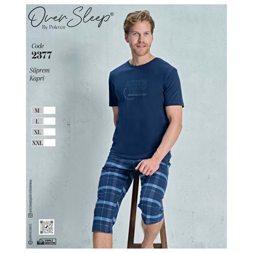 2377 OVER ERKEK SÜPREM KAPRİ TAKIM(M-L-XL-XXL)