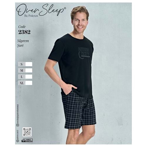 2382 OVER ERKEK SÜPREM ŞORT TAKIM(S-M-L-XL)