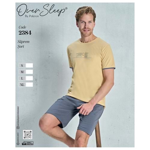 2384 OVER ERKEK SÜPREM ŞORT TAKIM(S-M-L-XL)