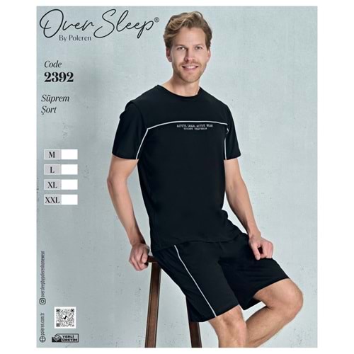 2392 OVER ERKEK SÜPREM ŞORT TAKIM(M-L-XL-XXL)