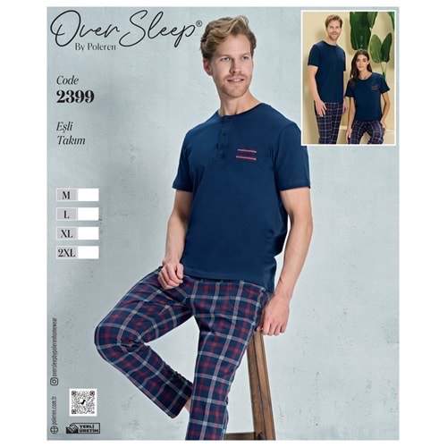 2399 OVER ERKEK SÜPREM EŞLİ TAKIM(M-L-XL-XXL)