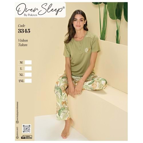 3345 OVER BAYAN VİSKON TAKIM(M-L-XL-XXL)