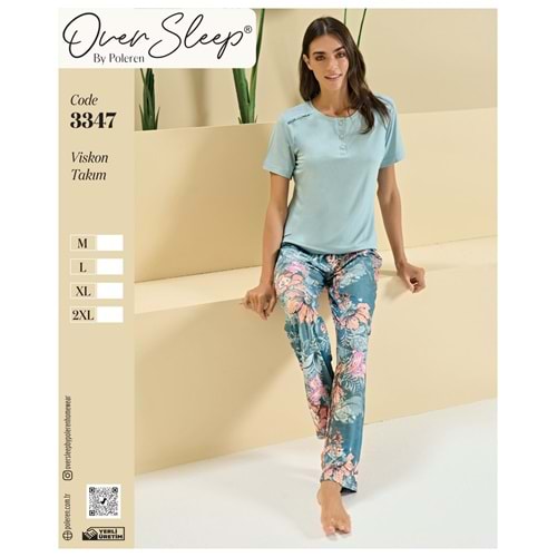 3347 OVER BAYAN VİSKON TAKIM(M-L-XL-XXL)