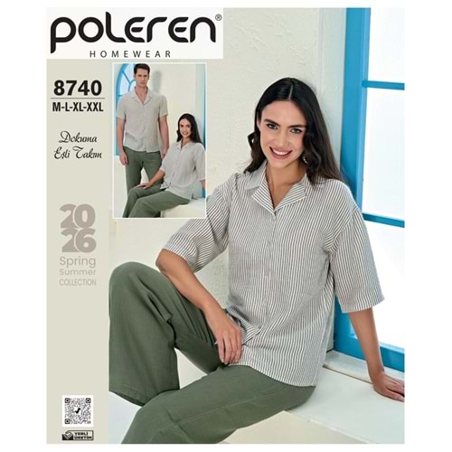 8740 POLEREN BAYAN EŞLİ DOKUMA TK(M-L-XL-XXL)