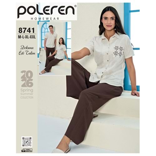 8741 POLEREN BAYAN EŞLİ DOKUMA TK(M-L-XL-XXL)