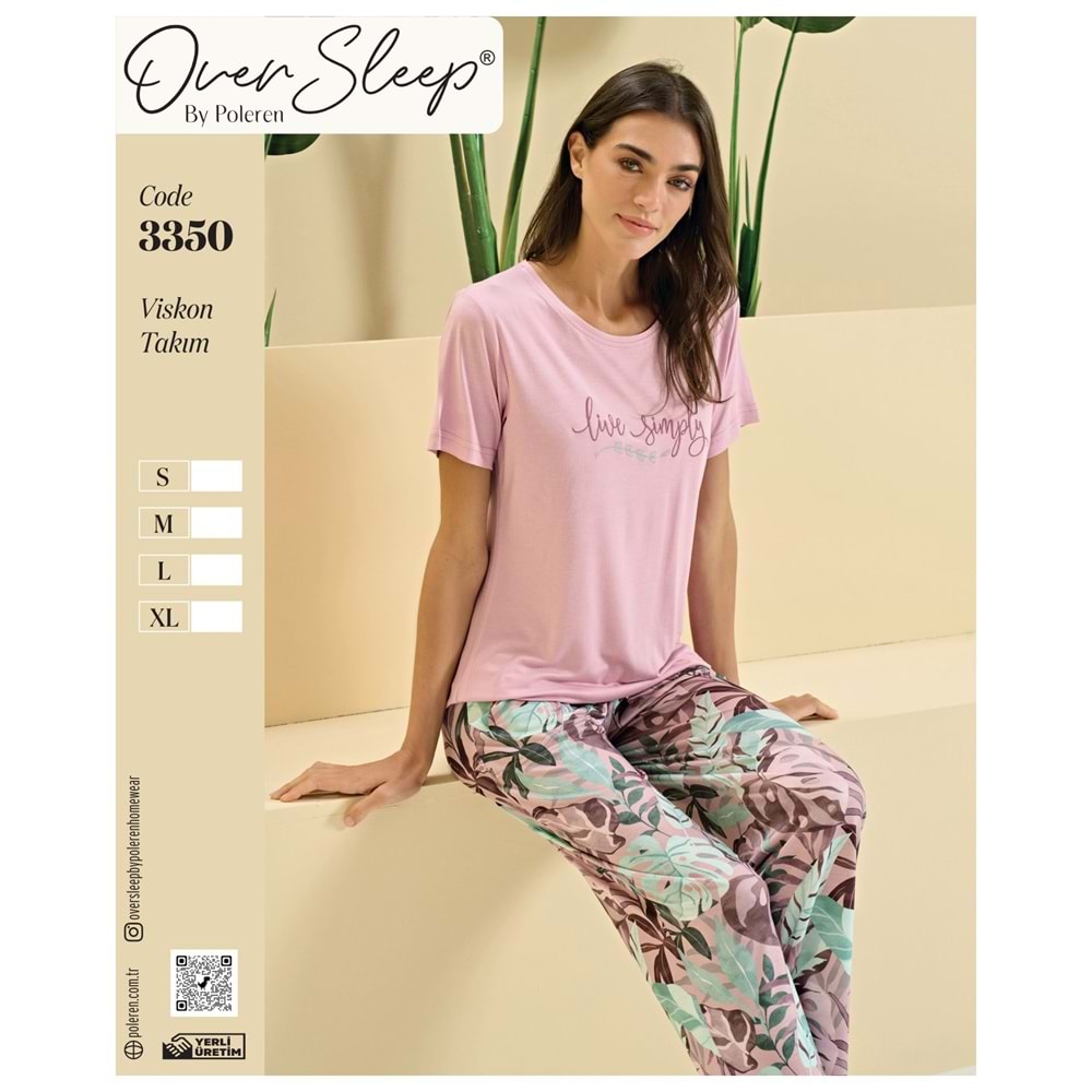 3350 OVER BAYAN VİSKON TAKIM(S-M-L-XL)